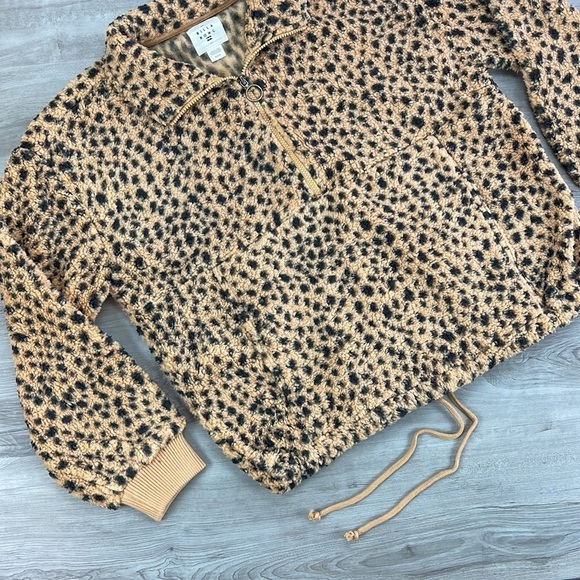 🔆BILLABONG 🔆 TIME OFF FLEECE JACKET SWEATER - Picture 7 of 16
